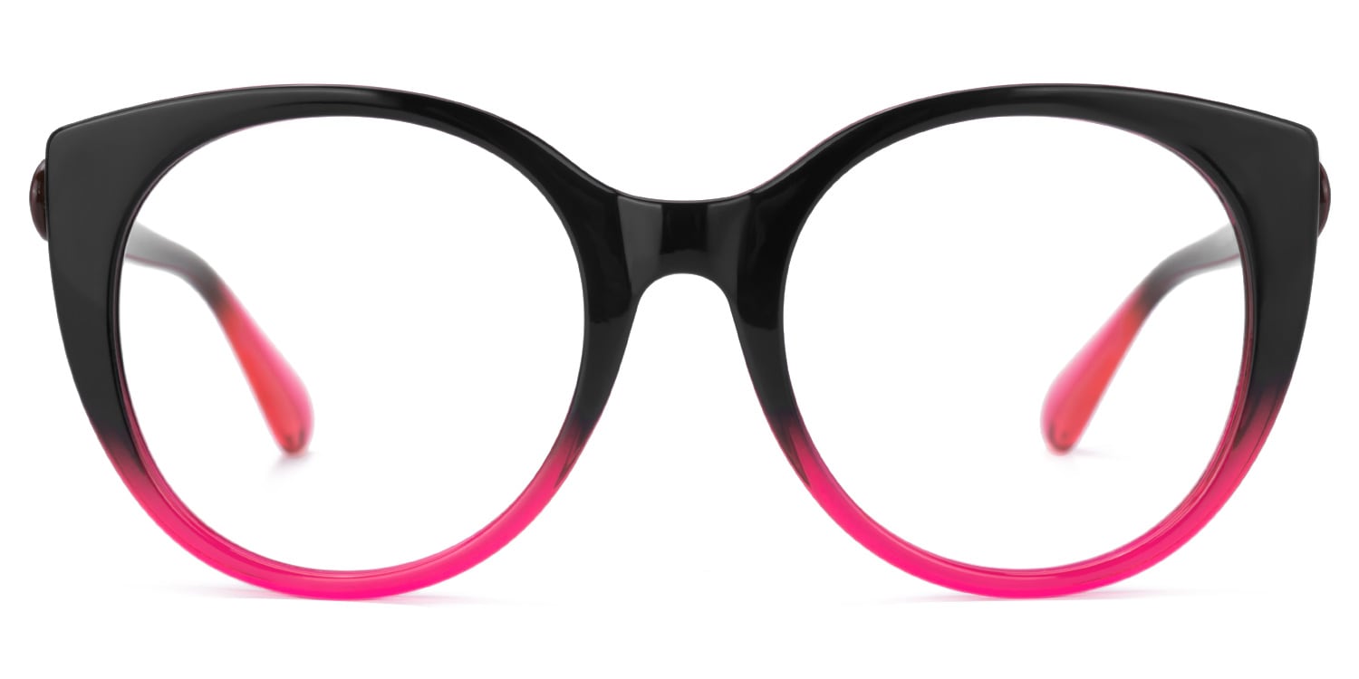 Migdalia Cateye Two-Tone Glasses0