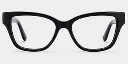 Miranda Black Cat eye Glasses0