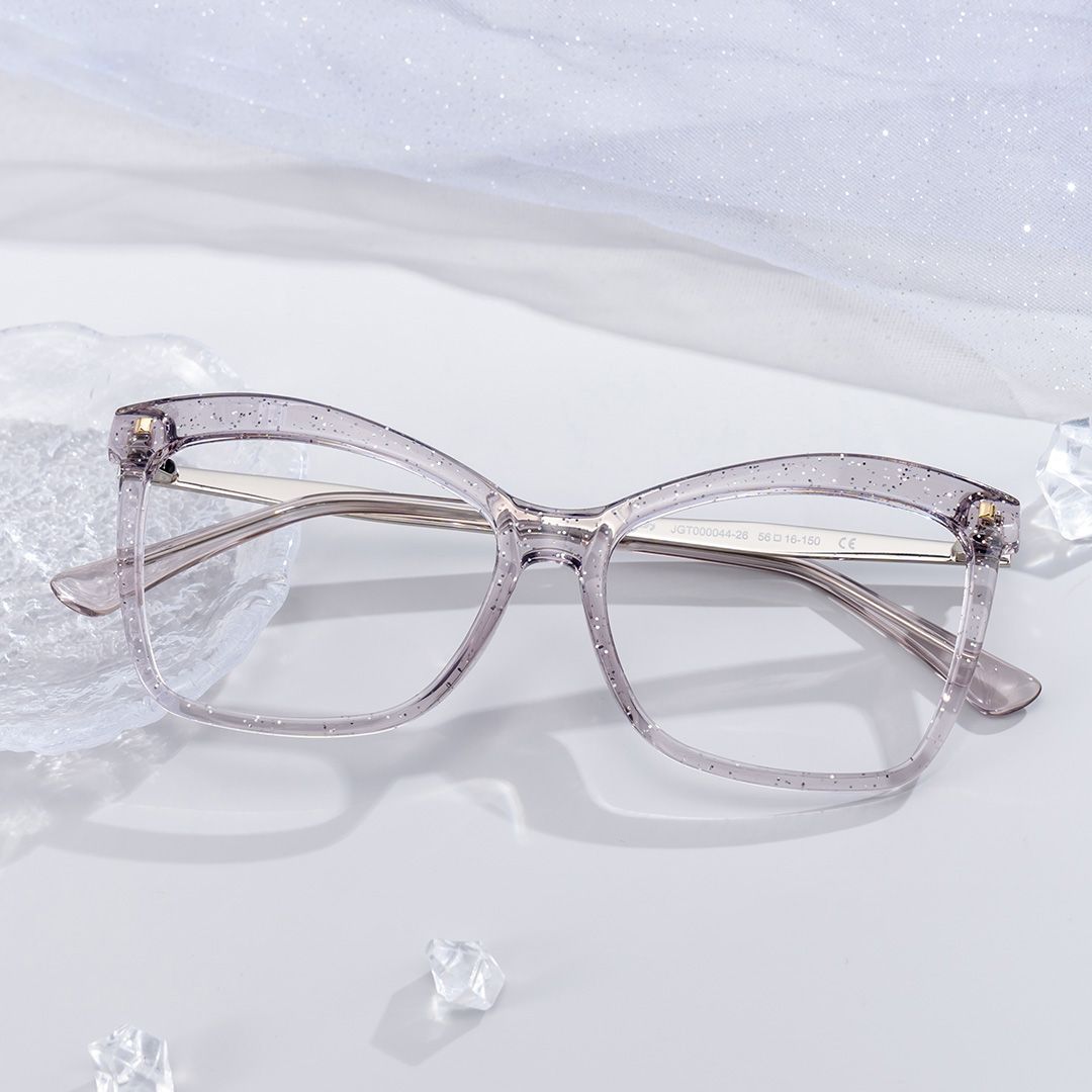 Smoke Color Eyeglasses for Isaebella Frame Glasses | Zeelool