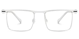 Violet Browline Silver Glasses1