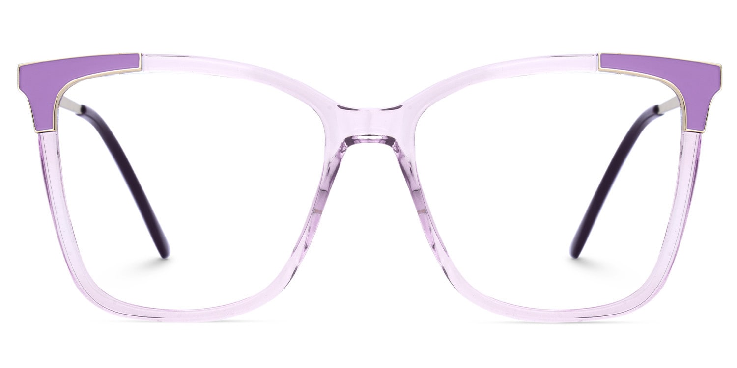 Roshavia Square Purple Glasses