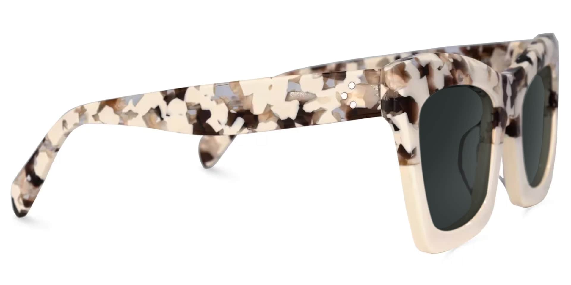 Benitez Square Two-Tone Frame and Prescription Sunglasses2