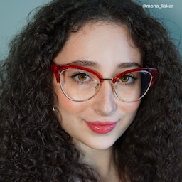 Charlene Browline Red Glasses4