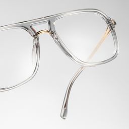 Kilworth Gray Aviator Glasses0