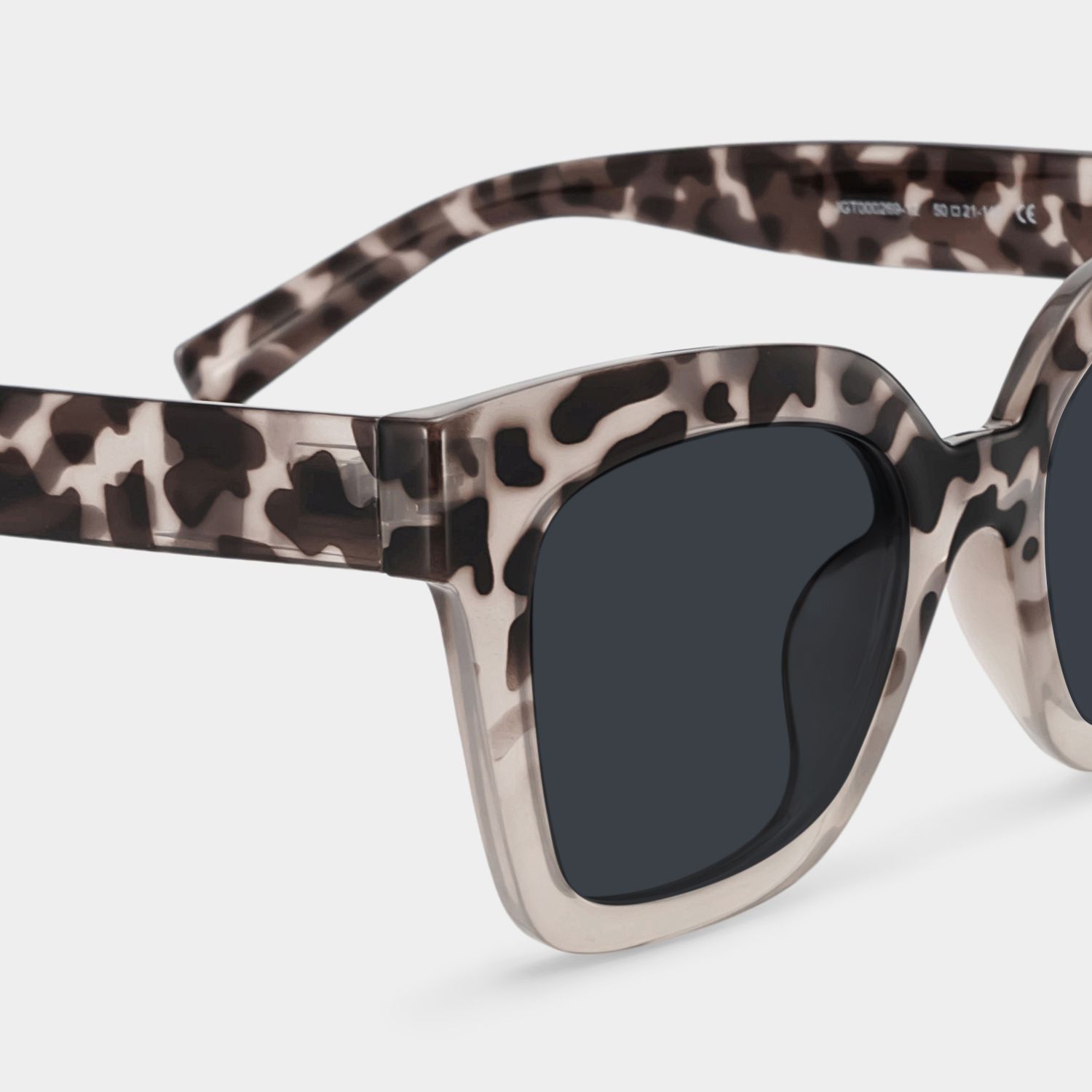 Malcolm Square Two-Tone Sunglasses | Zeelool4