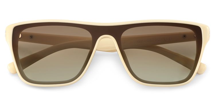 Paloma Aviator Yellow Polarized Sunglasses