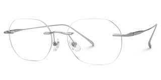 Aselie Rectangle Silver Glasses1