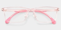 Sunny Rectangle Pink Glasses1