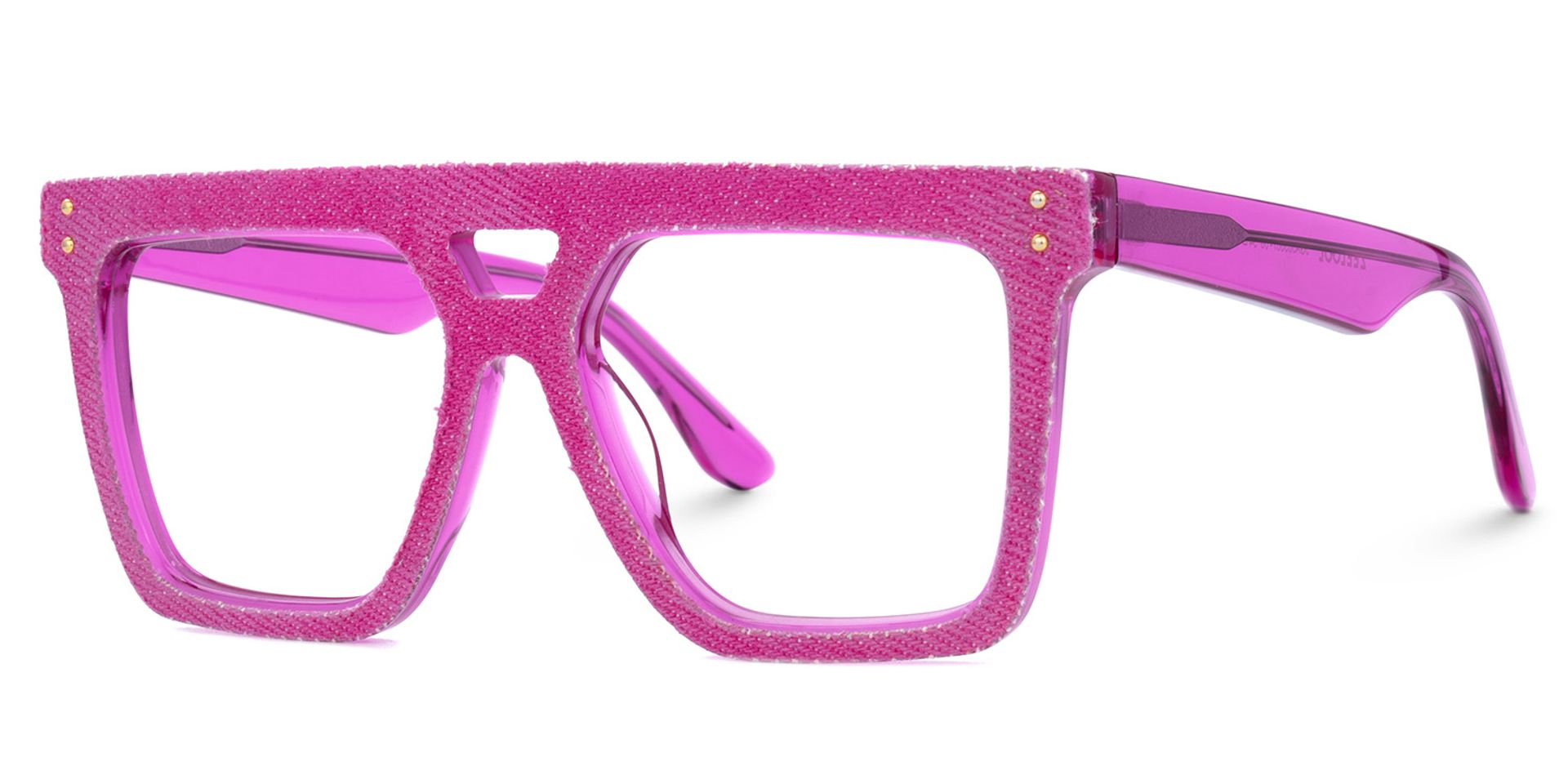 Rubin Hot Pink Denim Eyeglasses | Zeelool1