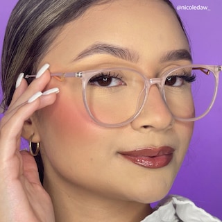 Chanty Round Pink Glasses11