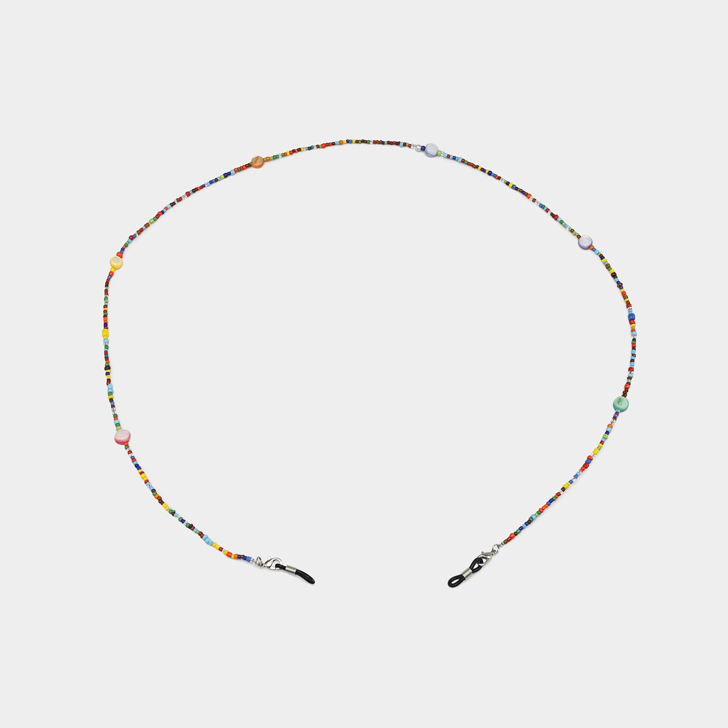 Colorful Round Glitter Eyeglasses Chains2