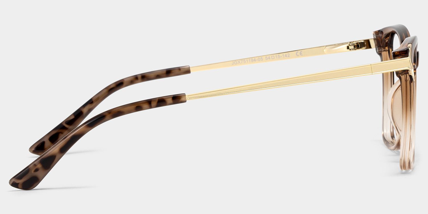 Mia brown square frame glasses Online | ZEELOOL4