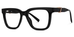 Molleda Square Black Glasses1