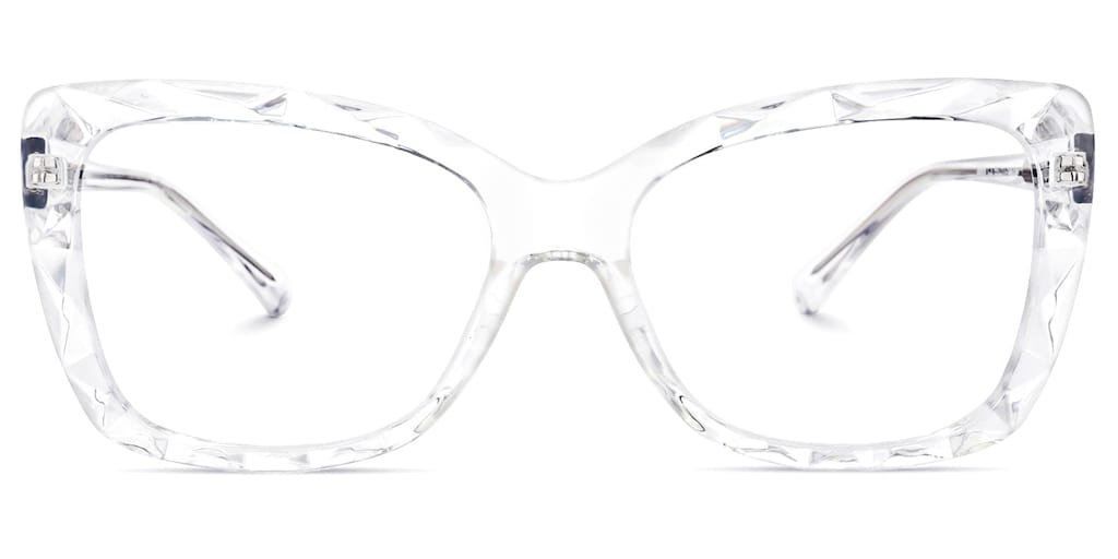 Edna Cateye Crystal Glasses