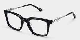 Reese Square Black Glasses4