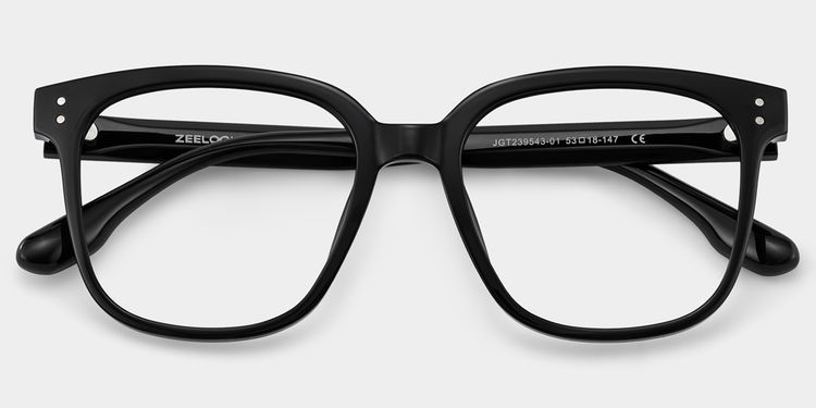 Oglesby Square Black Glasses