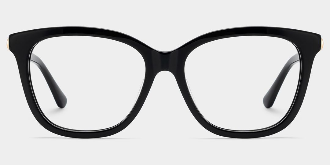 Isabella Black Square Glasses