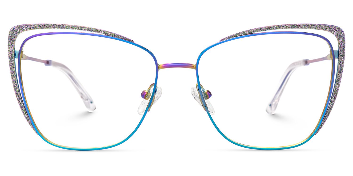 Iridescent Prescription Glasses -Lorenzen on Sale0
