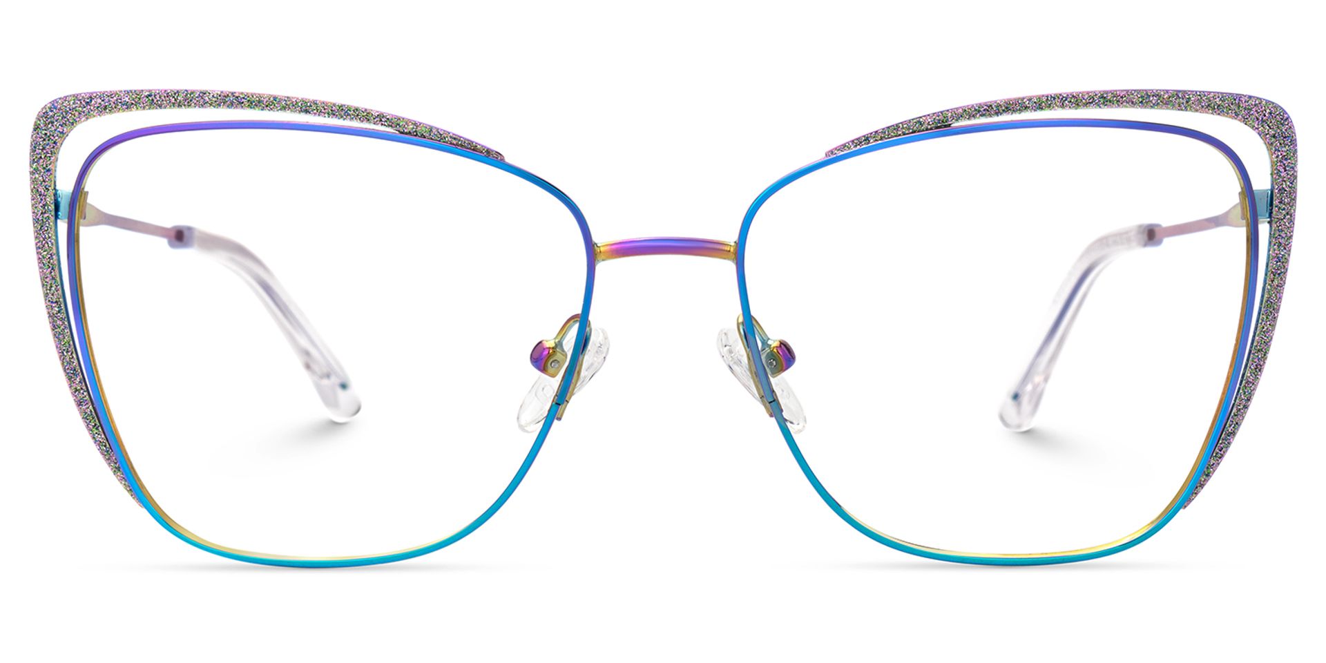 Iridescent Prescription Glasses -Lorenzen on Sale0