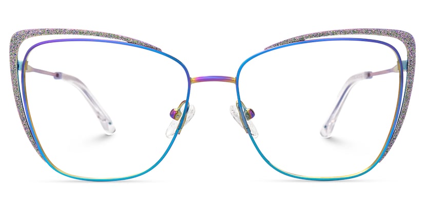 Lorenzen Cateye Iridescent Glasses