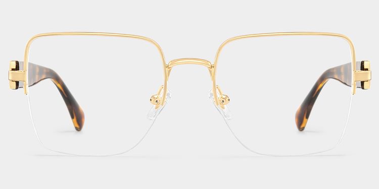 Lauren Square Gold TortoiseGlasses