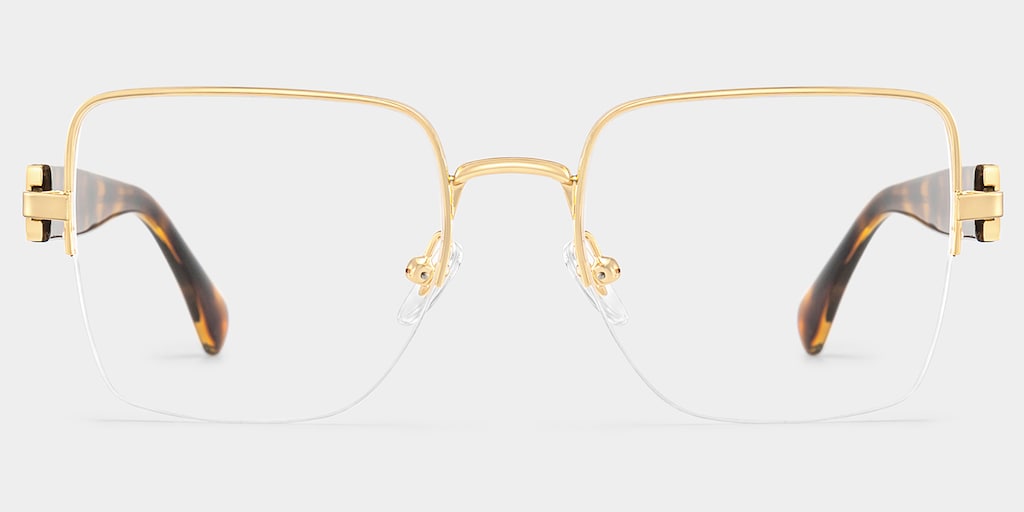Lauren Square Gold TortoiseGlasses