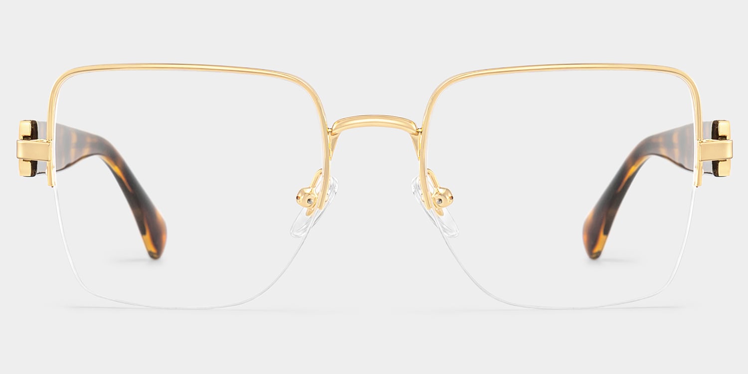 Lauren Square Gold TortoiseGlasses