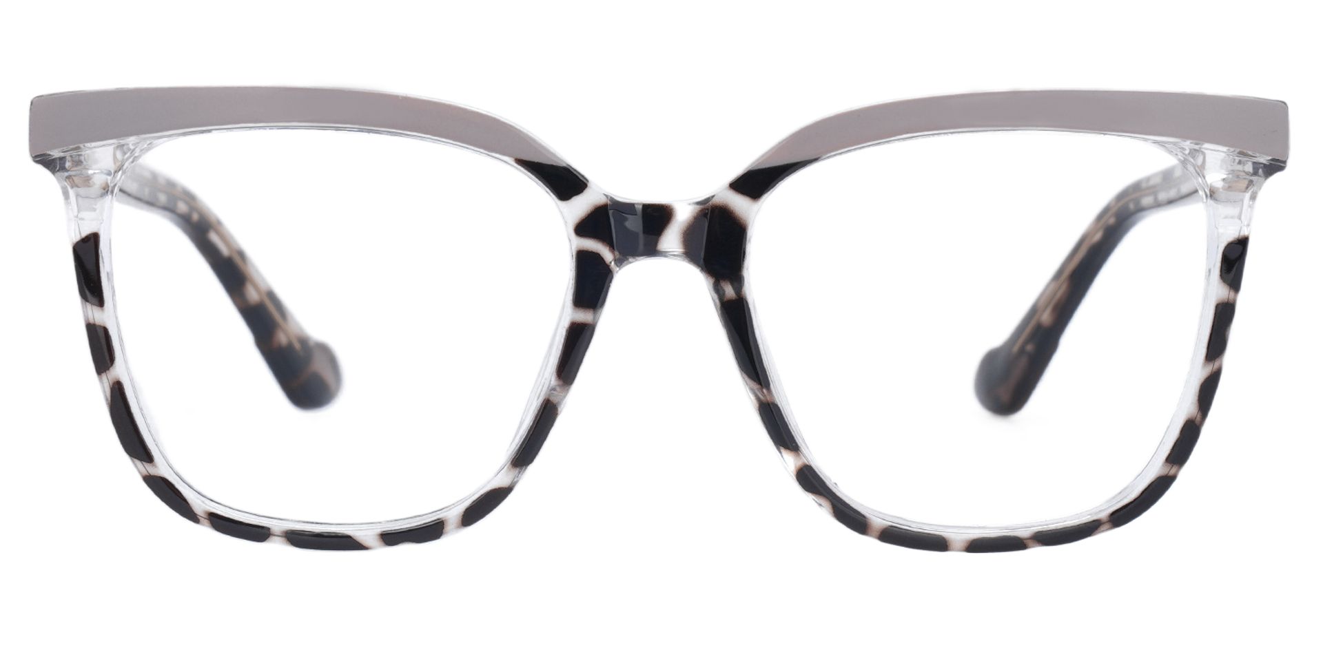 Square Tawana Gray Glasses deals -Zeelool Glasses0