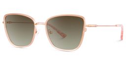 Solimar Square Rose Gold Sunglasses2