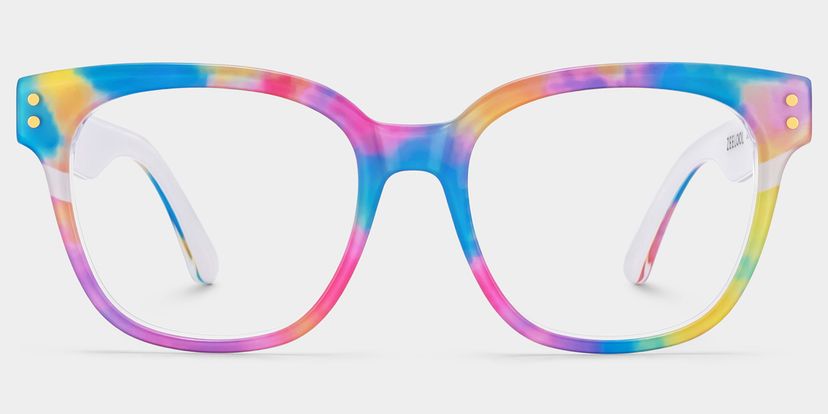 Dante Square Colorful Glasses