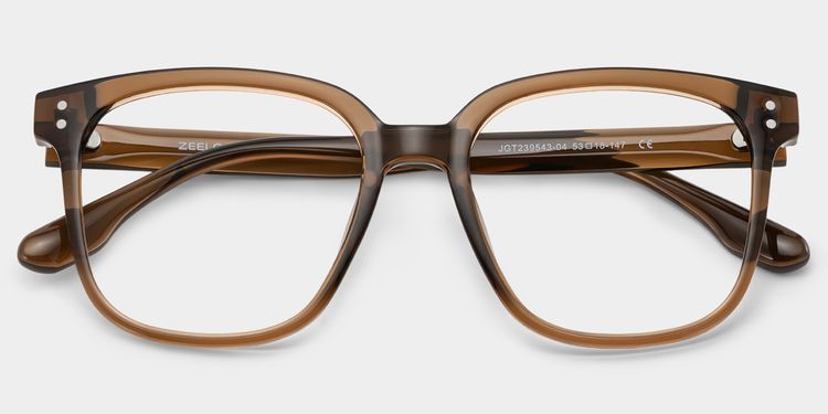 Oglesby Square Brown Glasses