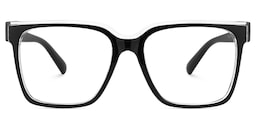 Renea Square Black Glasses0