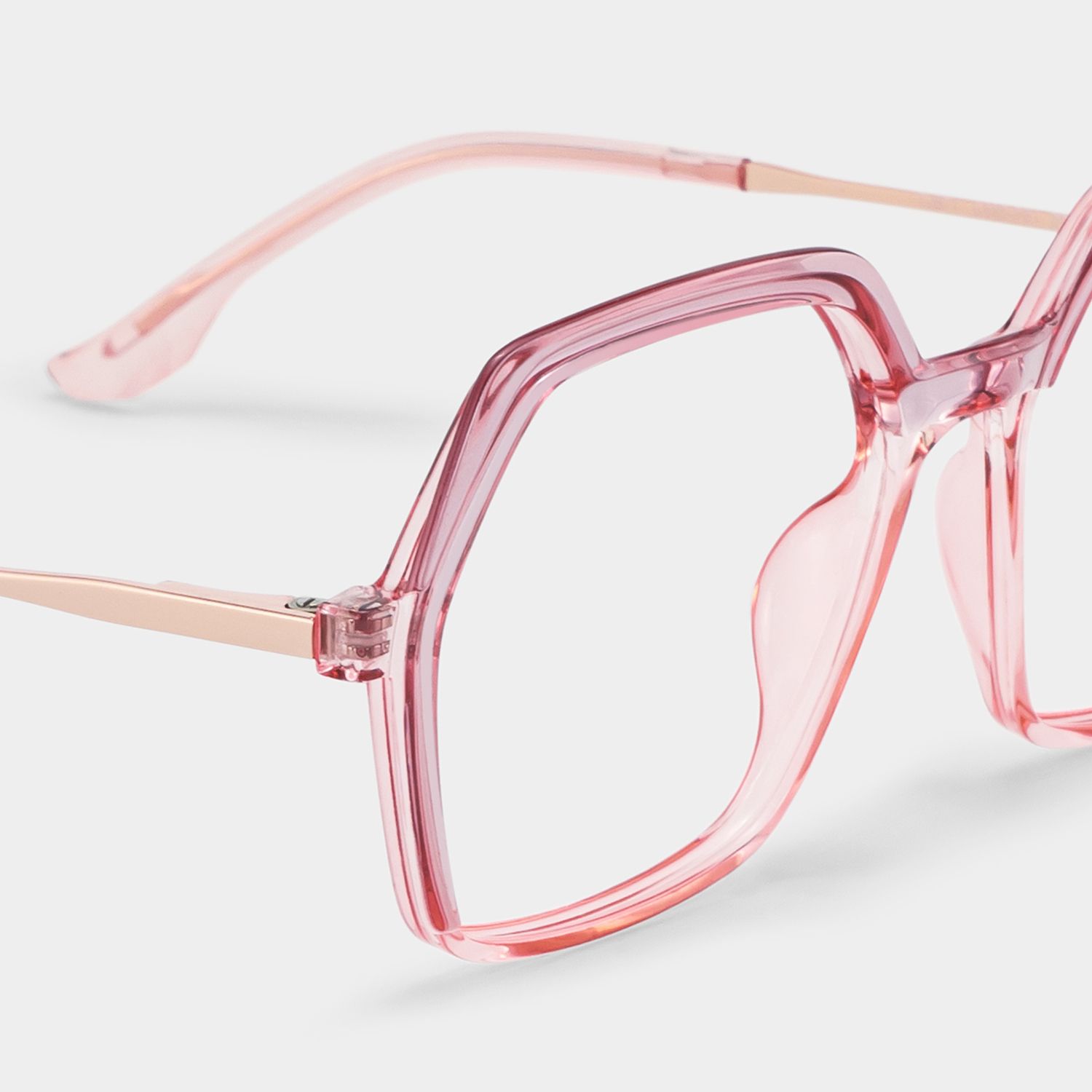 Waldron Geometric Pink Glasses4