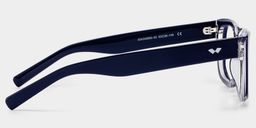 Fayssel Blue Rectangle Glasses4
