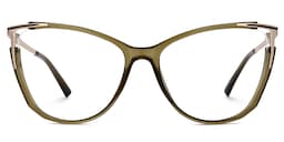 Yomary Cateye Tawny Glasses0