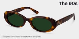 The 90s Tortoise Oval Sunglasses2