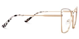 Castillo Butterfly Gold Glasses2