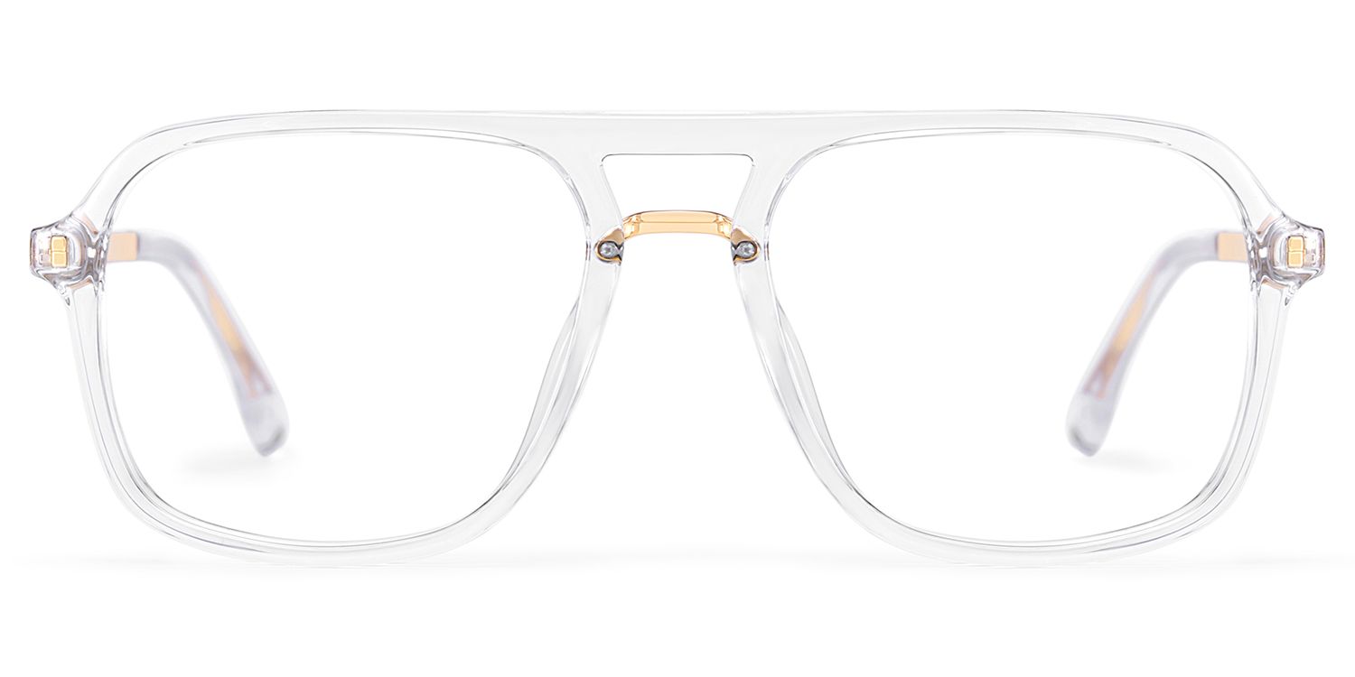 Aviator Kilworth Clear Glasses deals -Zeelool Glasses1