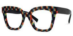 Malcolm Square Checkered Glasses3