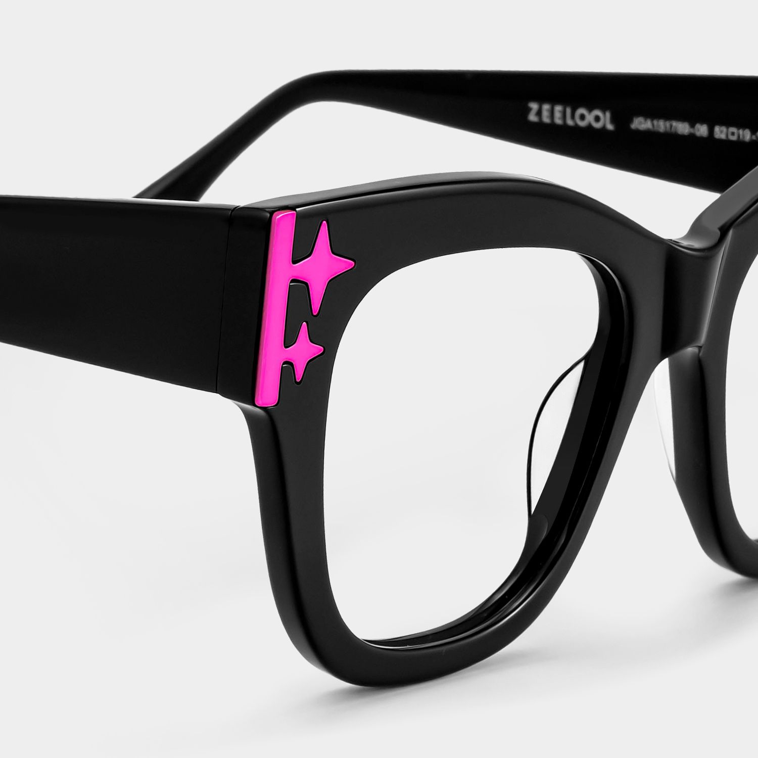 Designer Minfia Eyeglasses Black Frames Glasses6