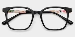 Freya Square Black Glasses4