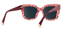 Cardozo Square Red Sunglasses4