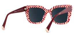 Cardozo Square Red Sunglasses4