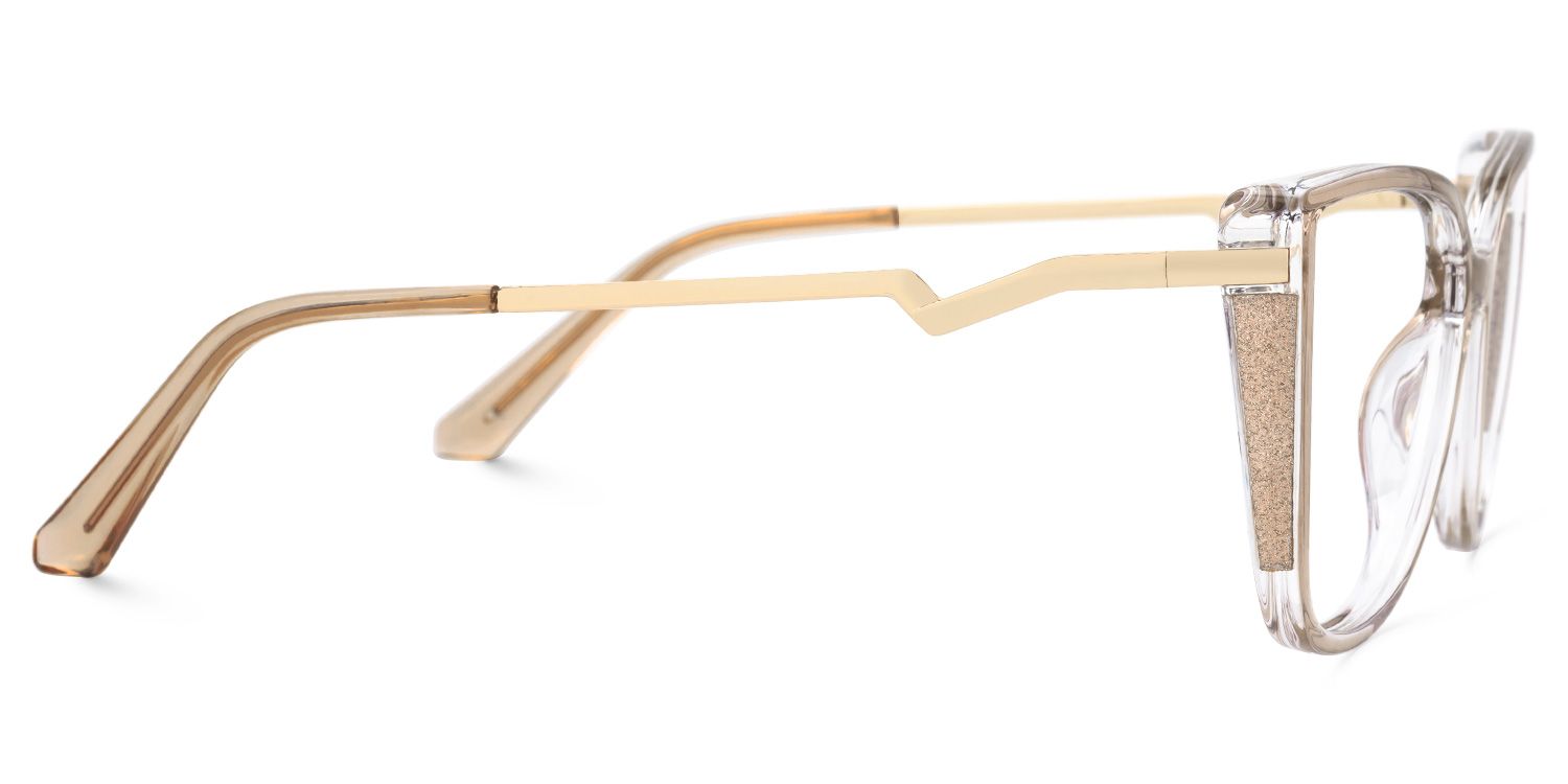 Spring hinges Celisa Eyeglasses, Celisa Two-Tone Glasses -Zeelool2