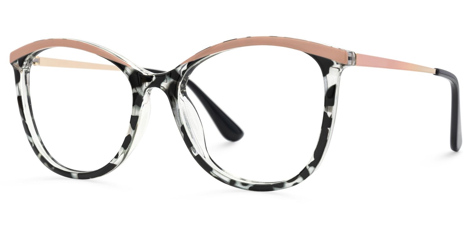 Jenee Thin Frame Tortoise shell Glasses in Oval Design | Zeelool1