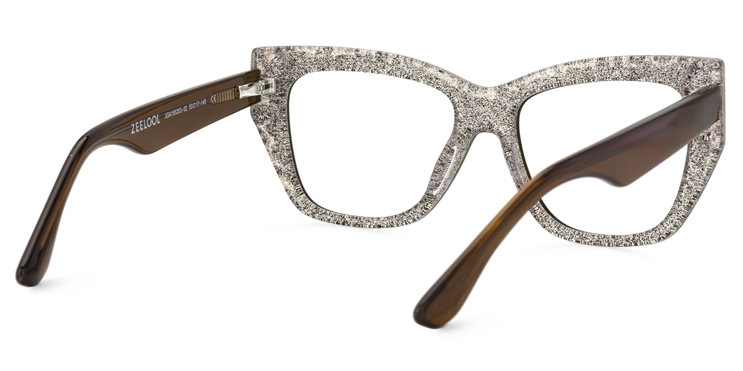Thurman Leopard Glasses Frames with Butterfly Design5