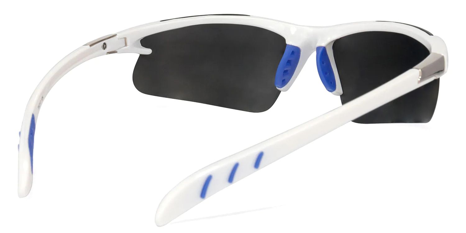 Fraser Geometric White Hiking Glasses | Zeelool Glasses4