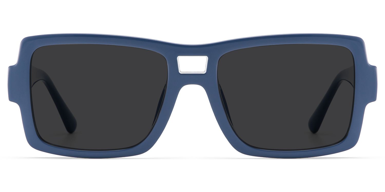 Blue Nora Aviator Eyeglass Frame for Women | ZEELOOL