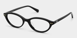 Ashby Black Oval Glasses3
