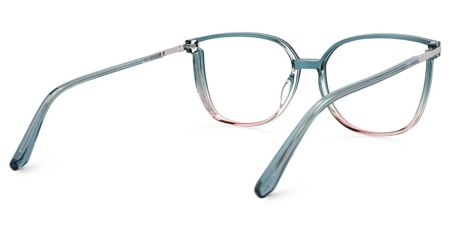 Rodz Green-Pink Eyeglasses with Affordable Designer Frame3